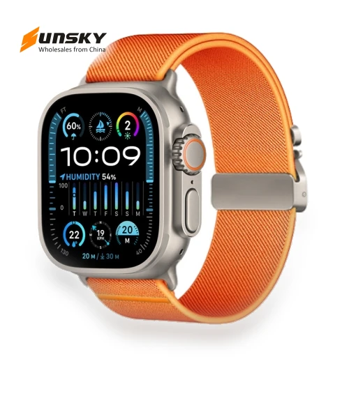 Parachute Buckle Elastic Nylon Watch Band — Watch Straps & Bands