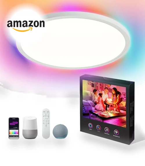 Smart Ceiling Light RGB — LED, VocgoUU