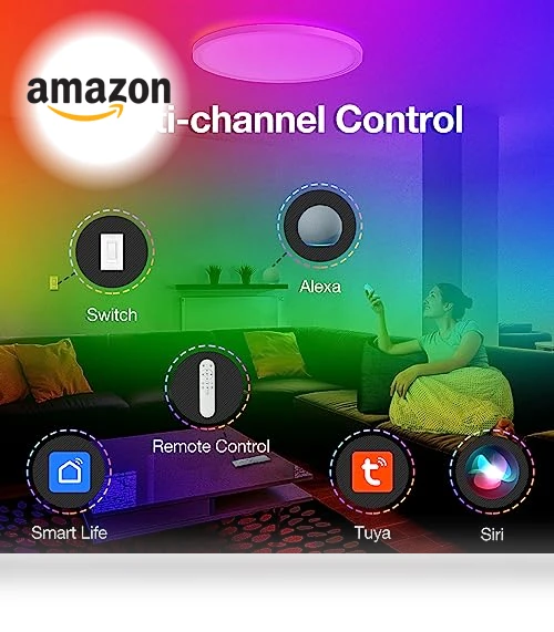 Smart Ceiling Light RGB — LED, VocgoUU