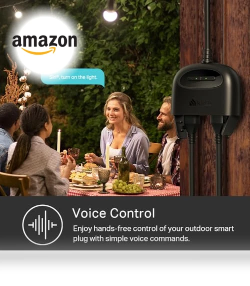 Smart Outdoor Plug, Dual Outlet — Smart Home Modules, TP-Link