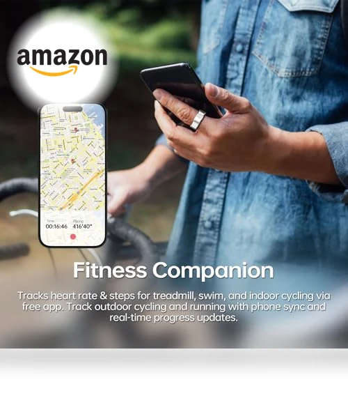 Smart Ring Fitness Tracker — Smartwatches, Naughtbaby
