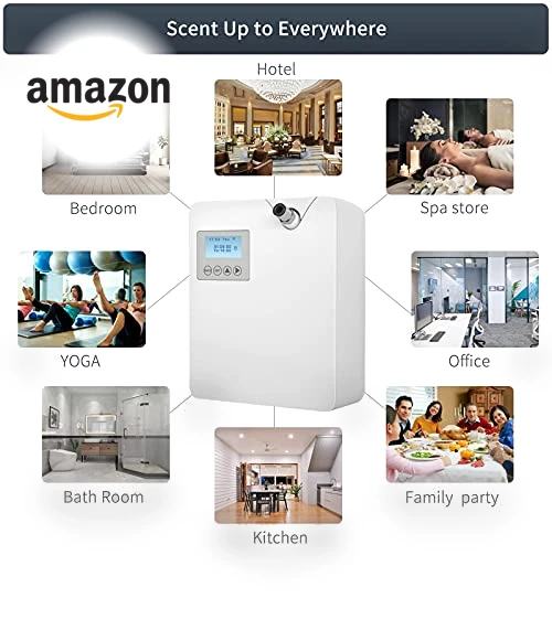 Smart Scent Air Machine with Cold-Air Tech — Diffusers, JCLOUD