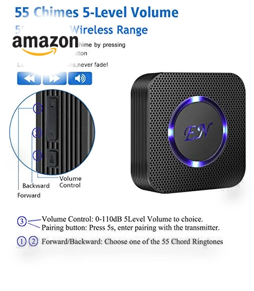Smart Wireless Dog Doorbells for Potty Training — Doorbells, EverNary