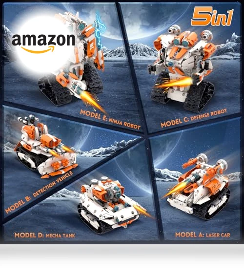 STEM Robot Building Kit — Construction Kits, SUNRISELAND