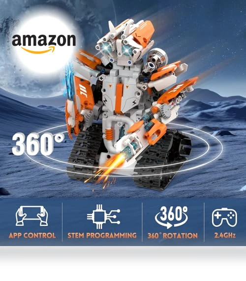 STEM Robot Building Kit — Construction Kits, SUNRISELAND