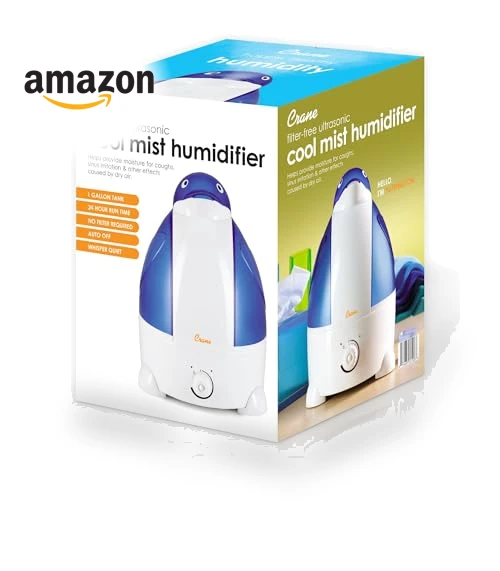 Ultrasonic Humidifiers for Bedroom and Baby Nursery — Air Moisturizers, Crane