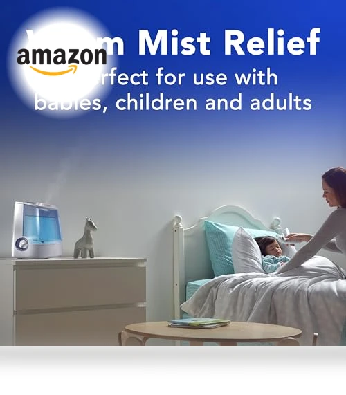 Warm Mist Humidifier — Air Moisturizers, Vicks