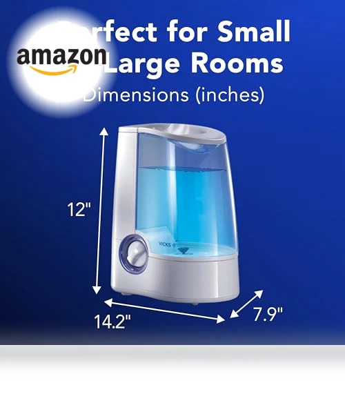 Warm Mist Humidifier — Air Moisturizers, Vicks