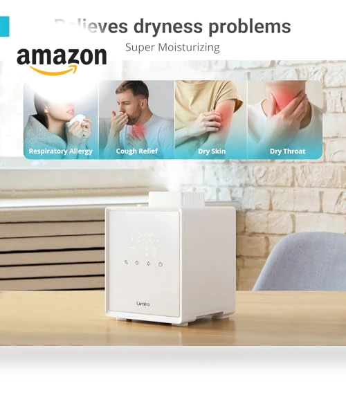Warm Mist Humidifier — Air Moisturizers, Livatro