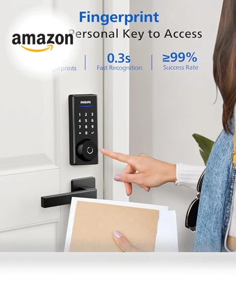 Wi-Fi Smart Door Lock — Deadbolts, Philips