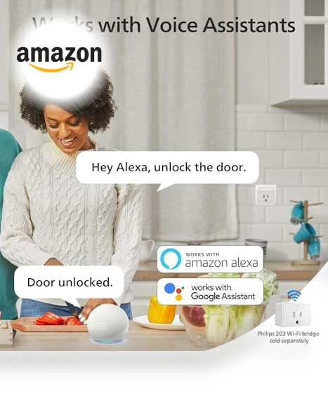 Wi-Fi Smart Door Lock — Deadbolts, Philips