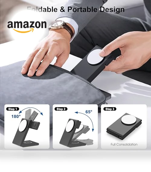3 in 1 Wireless Charging Station for Multiple Devices — Chargers, CUCICU
