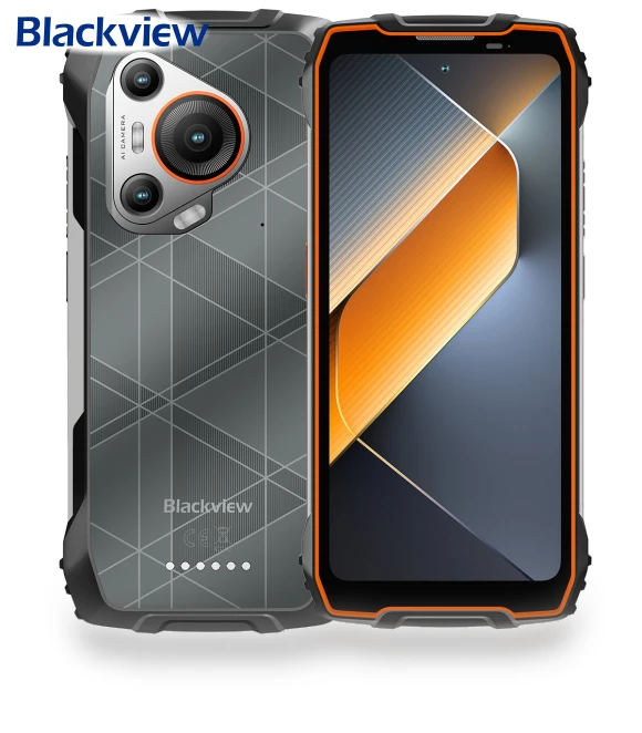 5G AI Ruggedized Smartphone — Screen Protectors, Blackview