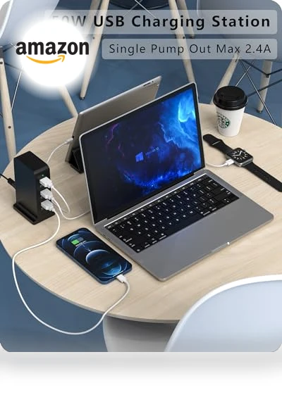 6 Port USB Charging Station — Chargers, VPSUN