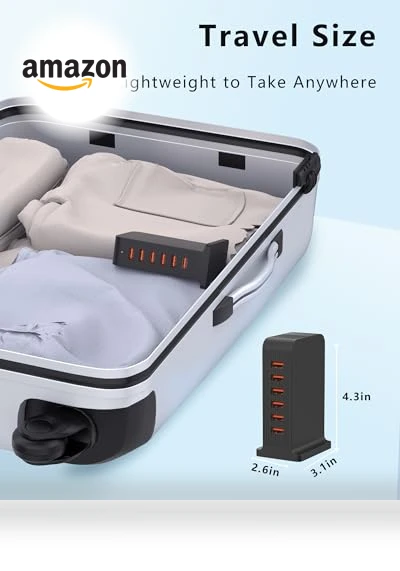 6 Port USB Charging Station — Chargers, VPSUN