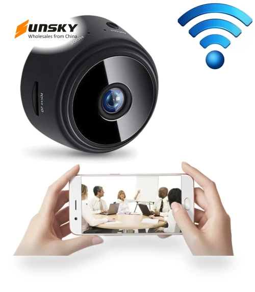 720P Wifi Wireless Network Camera Wide-angle Recorder — Camcorder