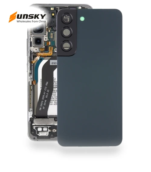 Battery Back Cover with Camera Lens Cover — Back Covers, Samsung
