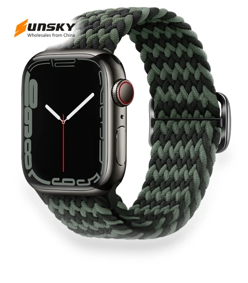Buckle Nylon Braided Watch Band — Watch Accessories