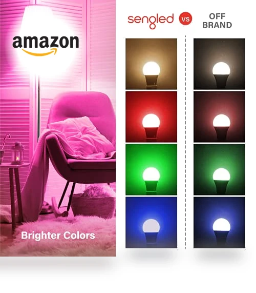 Color Changing Smart Light Bulb — LED, Sengled