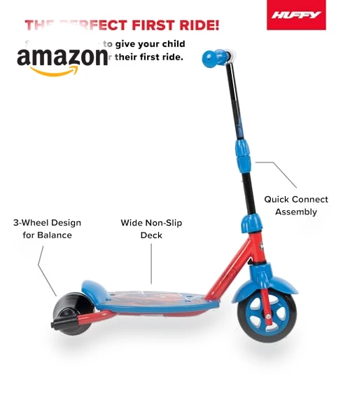 Disney and Marvel Toddler Kids 3-Wheel Scooter — Electric Vehicles, Huffy