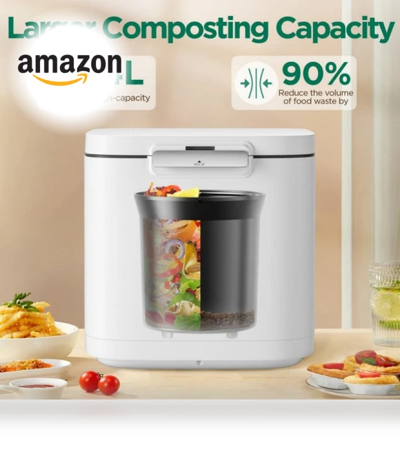 Electric Composter for Kitchen — Composting Bins, Fylecen