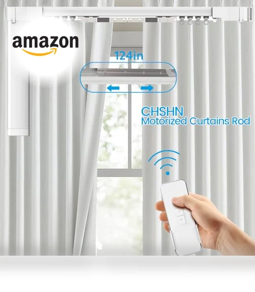 Electric Smart Curtains System — Outdoor Curtains, Chshn