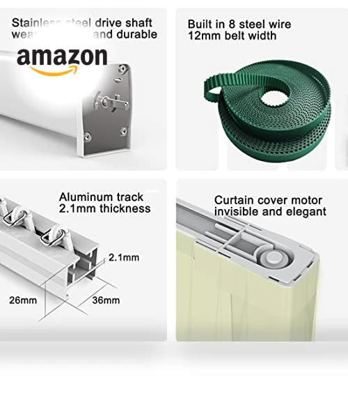 Electric Smart Curtains System — Outdoor Curtains, Chshn