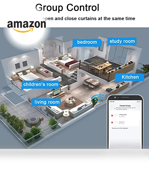 Electric Smart Curtains System — Outdoor Curtains, Chshn