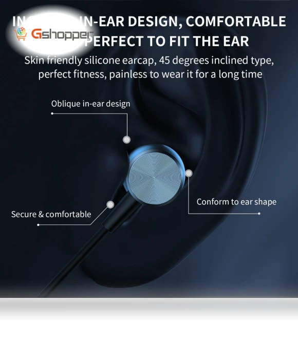 Flat Port Dual Dynamic Coil In-Ear Headphones — In-Ear Headphones, JOYROOM