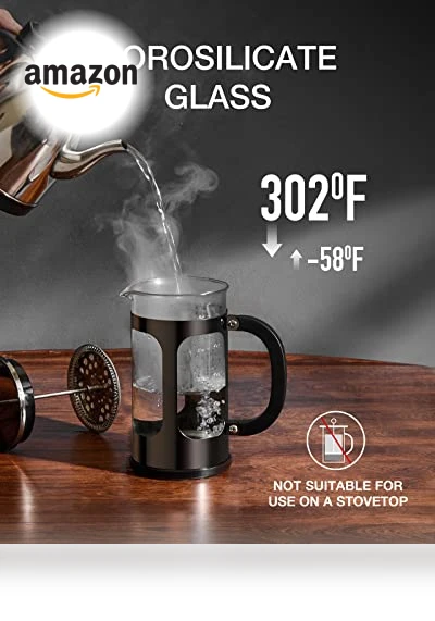 French Press Coffee Maker — Hand Coffee Grinders, BAYKA