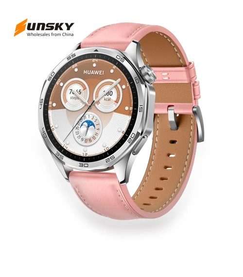 Genuine Leather Watch Band — Watch Accessories, Huawei