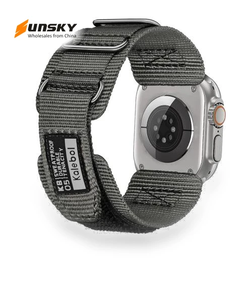 Hook and Tri-Loop Nylon Watch Band — Watch Straps & Bands, Kalebol