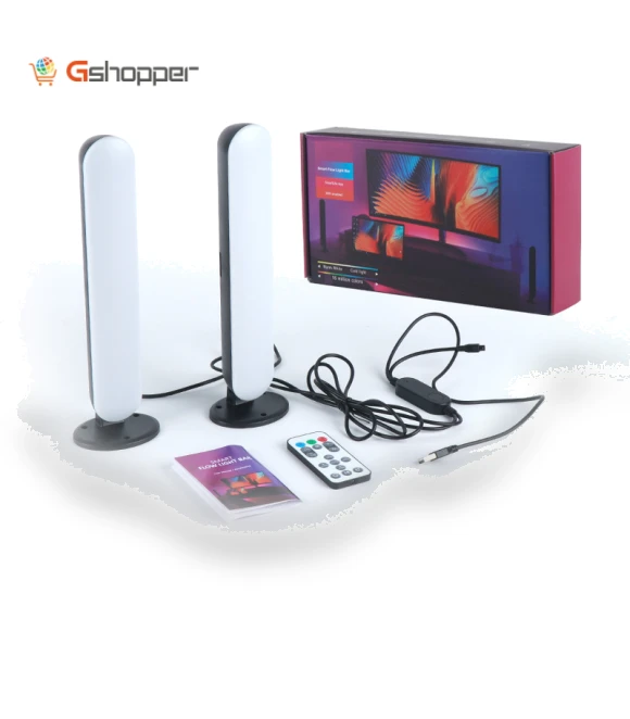 Intelligent Wifi + Bluetooth Illusion Desktop Ambient Light Set — LED, Tuya
