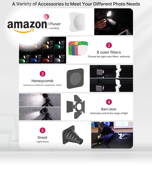 LED Video Light Waterproof Camera Lighting Kit — Underwater Lights, Ulanzi