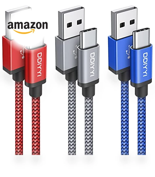 Long USB C Cable 10 ft 3-Pack — Chargers & Cables, DDIYYI