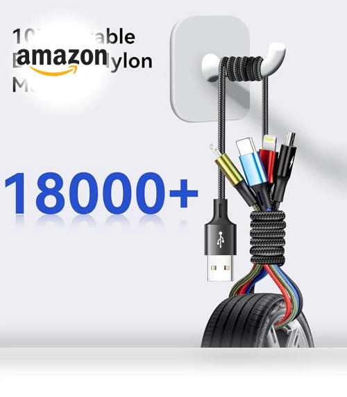 Multi Charging Cable 3.5A — Chargers, Minlu