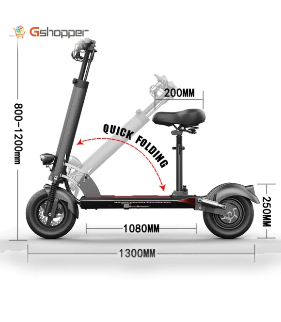 Off Road E Scooter — Push Scooters, Umeiqi