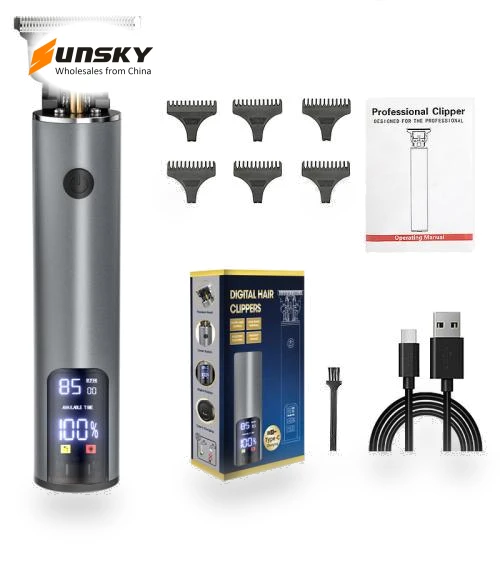 Rechargeable Haircut Kit Hair Clippers For Men — Trimmers