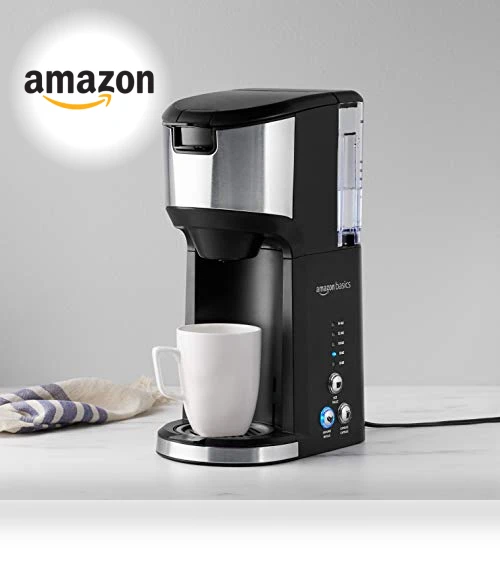 Single Serve Coffee Maker K-Cup — Single-Cup Coffee Makers, Amazon Basics
