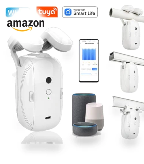 Smart Automatic Curtain Opener — Outdoor Curtains