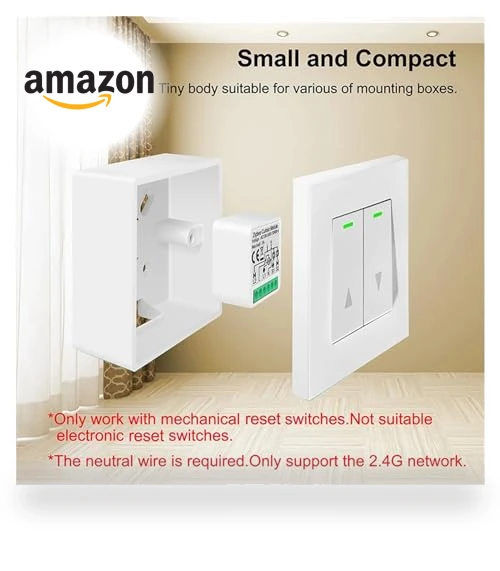 Smart Curtain Switch Curtain Module Blind Switch — Window Treatments, SCHAAN