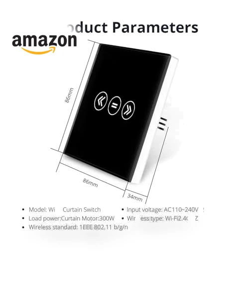 Smart Curtain Switch with Limit Function — Outlet Switches, HHBL8I