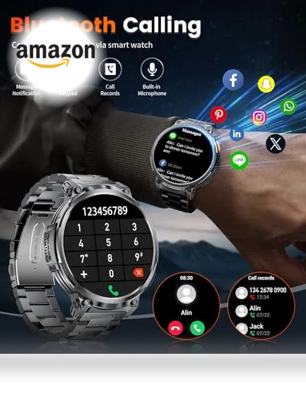 Smart Fitness Tracker Watch — Smartwatches, LIGE