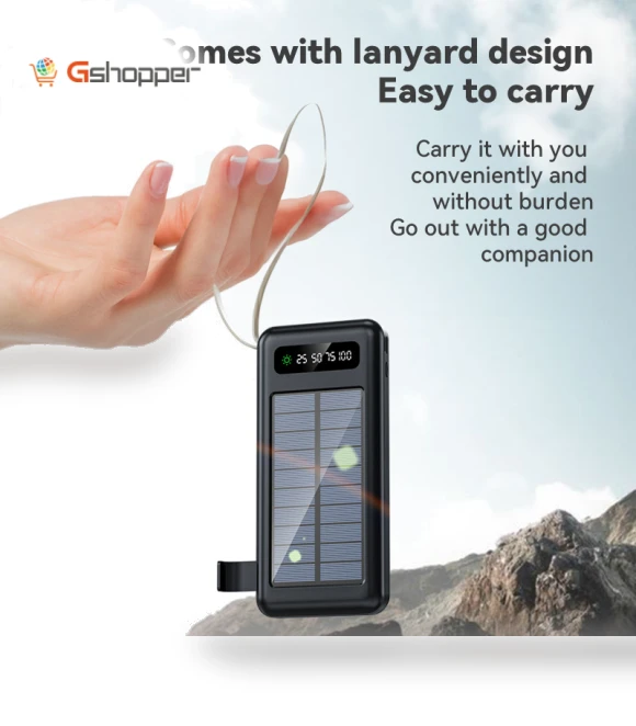 Solar Power Bank — Mobile Power Solutions