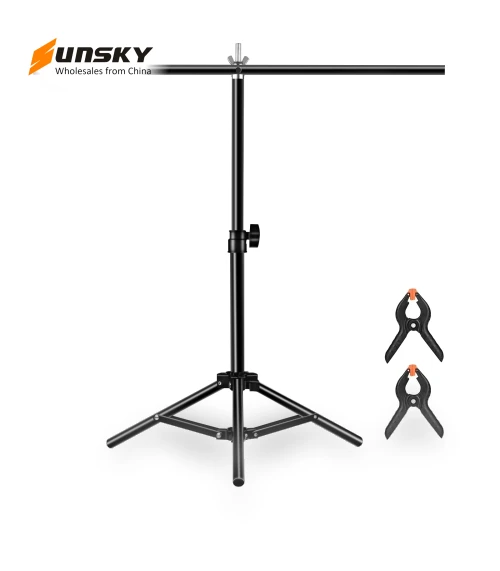 T-Shape Photo Studio Background Support Stand — Support Equipment, PULUZ