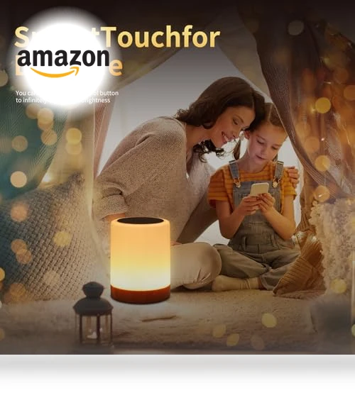 Touch Bedside Table Lamp — Lamps & Shades, OORUN
