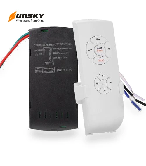 Universal Ceiling Fan Lamp Remote Control Kit — Ceiling Fan Wall Controls