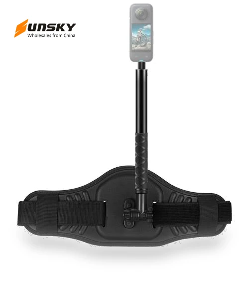 Waist Belt Mount Strap with Selfie Stick Monopod — Selfie Sticks, PULUZ