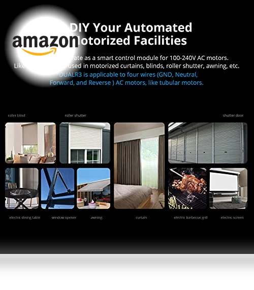 WiFi Smart Curtain Switch with Power Metering — Smart Home Hubs & Controllers, Sonoff
