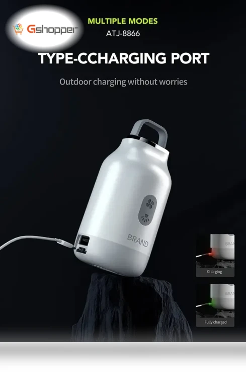 Wireless Outdoor USB Swimming Ring Mini Electric Inflatable Pump — Inflation Devices